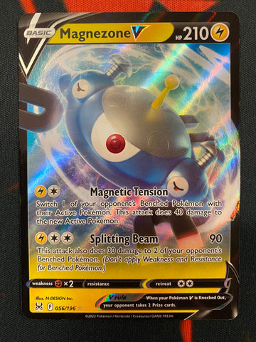 Lugia-V 185/195 in Portuguese Silver Tempest Pokémon TCG