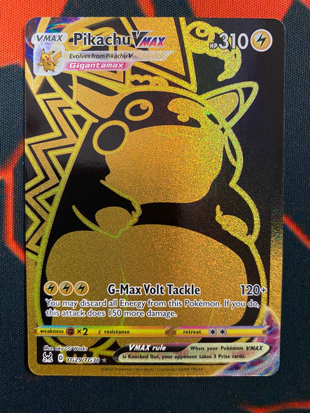 Pikachu VMAX Full Art 2022 Pokémon rare holo TG17/TG30