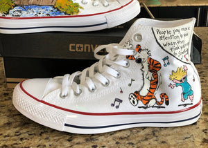 dessin sur converse