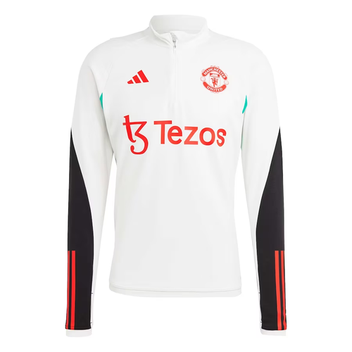 adidas Manchester United Icon ¼ Zip Top – Eurosport Soccer Stores