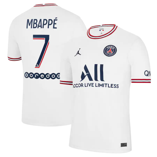 PSG Jersey MBAPPÉ #7 Custom Third Away Soccer Jersey 2022/23