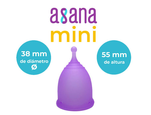 Asana Mini, la mejor copa menstrual para adolescentes