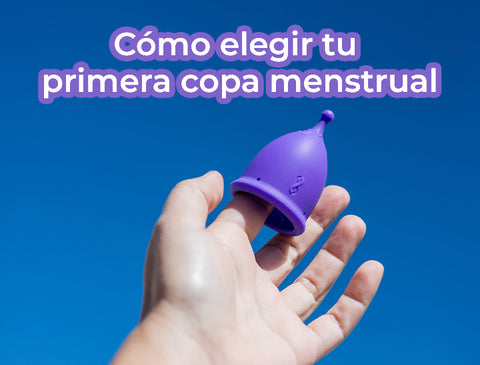Principiantes con copa menstrual: elegir asana mini