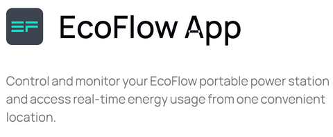 EcoFlow app River - Portable Power Station