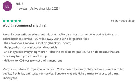 SunStore South Africa Review Online Solar Shop