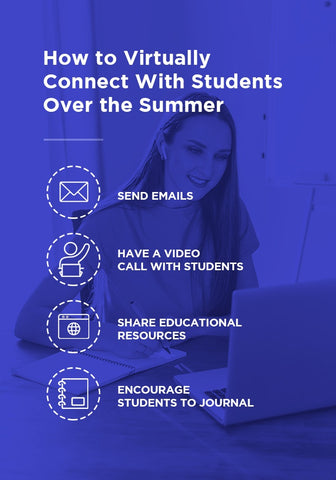 How to virtually connect with students over the summer.