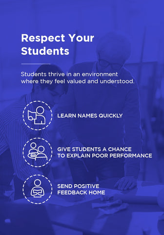 Tips for respecting your students.