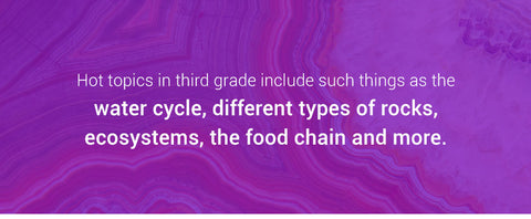 hot topics in third grade science