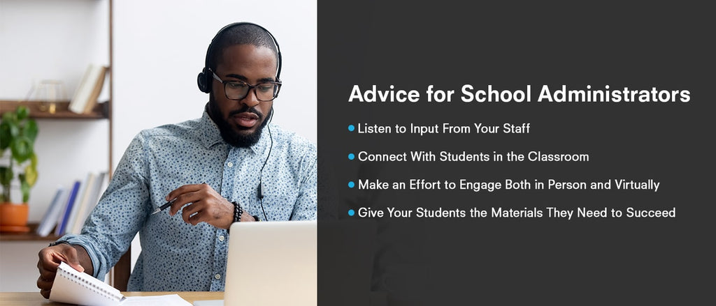 advice for school administrators