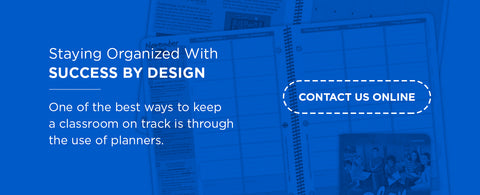 get your students prepared after the break with their own planners