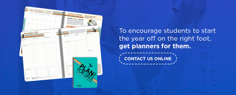 start the year off right with ordering student planners