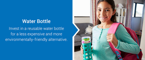 invest in a reusable water bottle