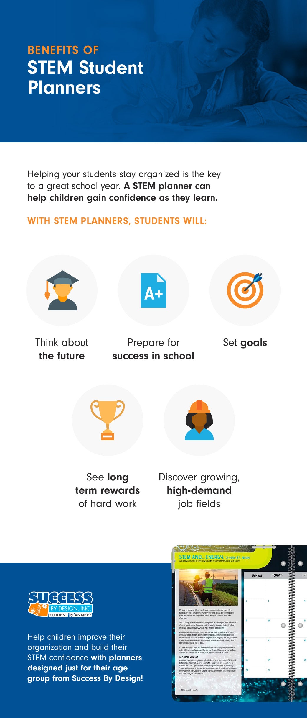 benefits of STEM student planners