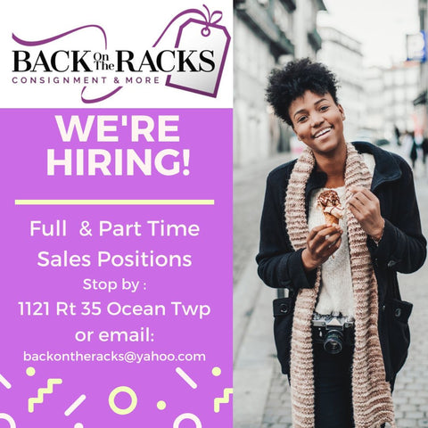 CAREERS | Back on the Racks Consignment