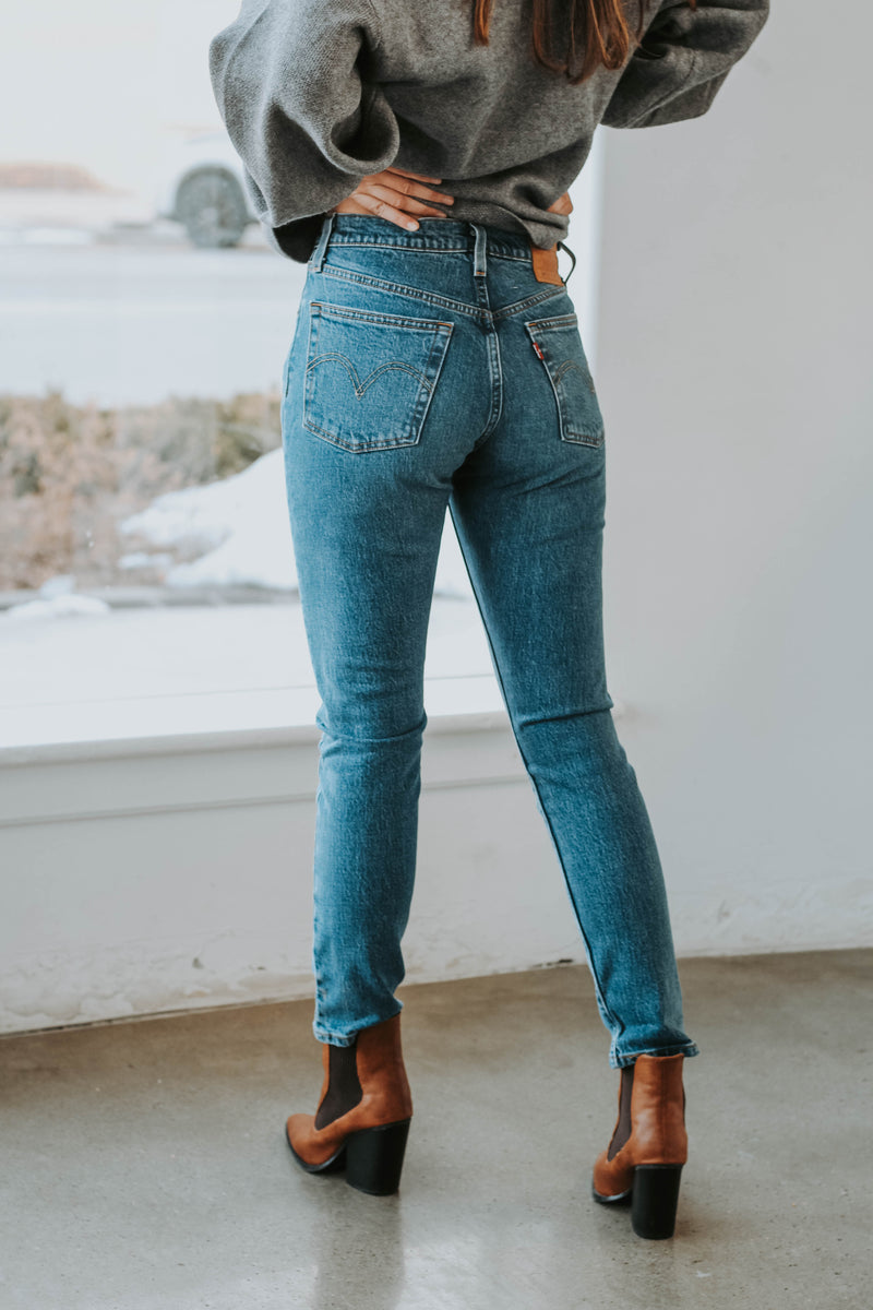 levi's 501 customized skinny