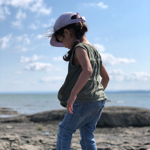 Promenade au bord du fleuve St-Laurent