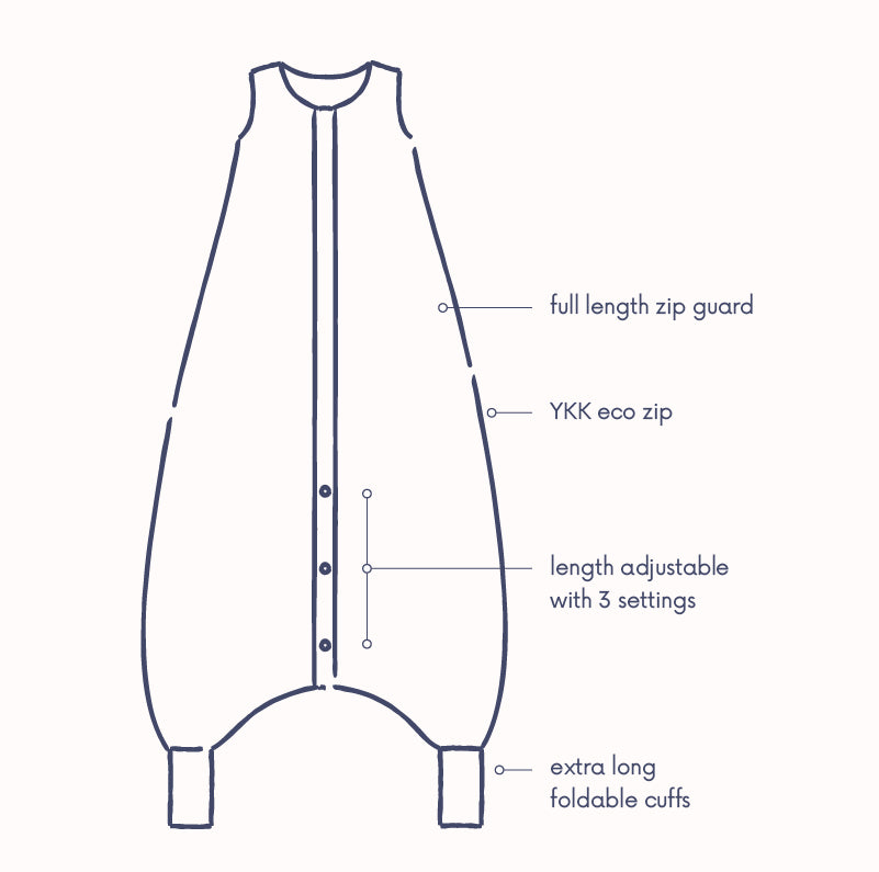 merino toddler sleeping bag features