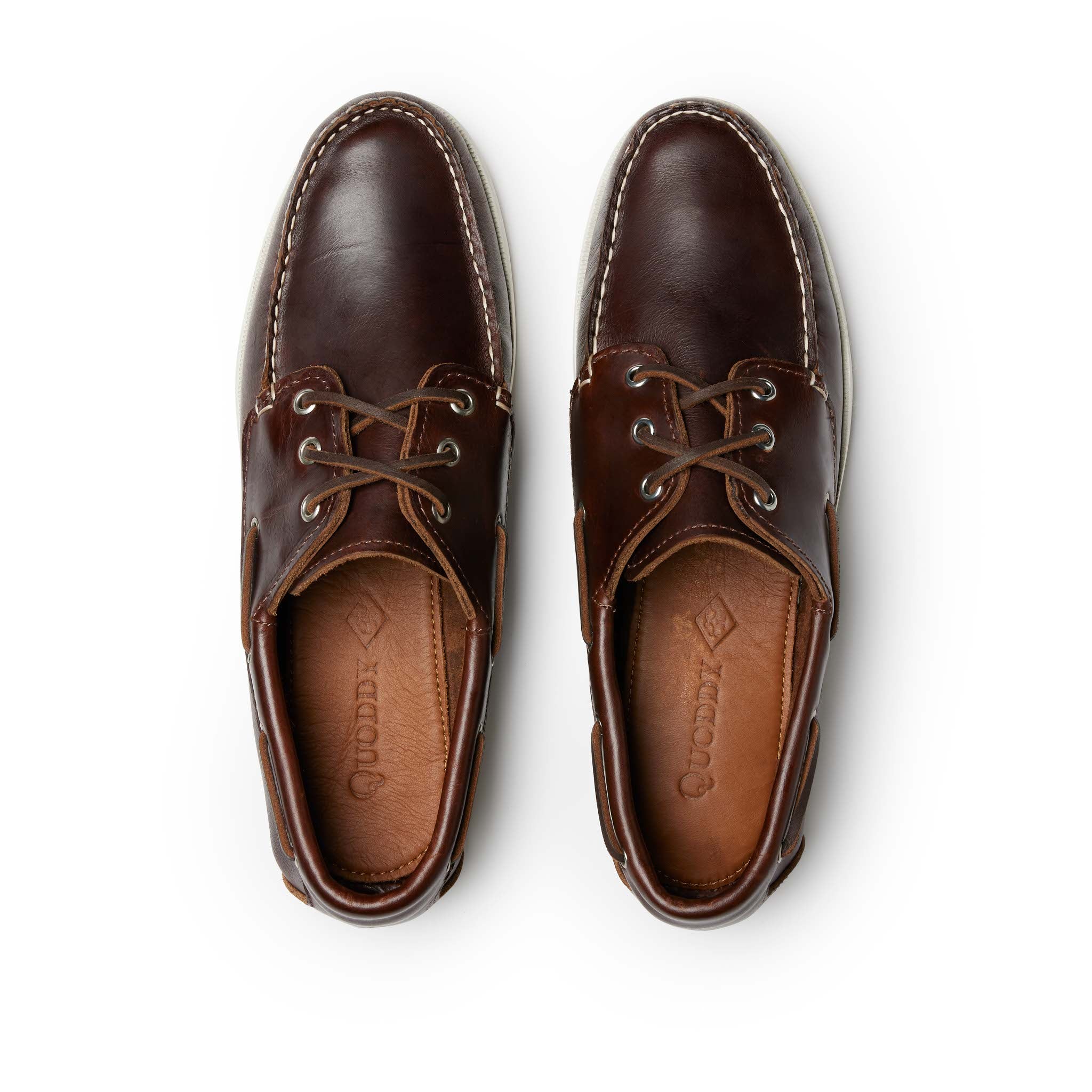 Men’s Quoddy Head Boat Shoe: Brown – Quoddy.com