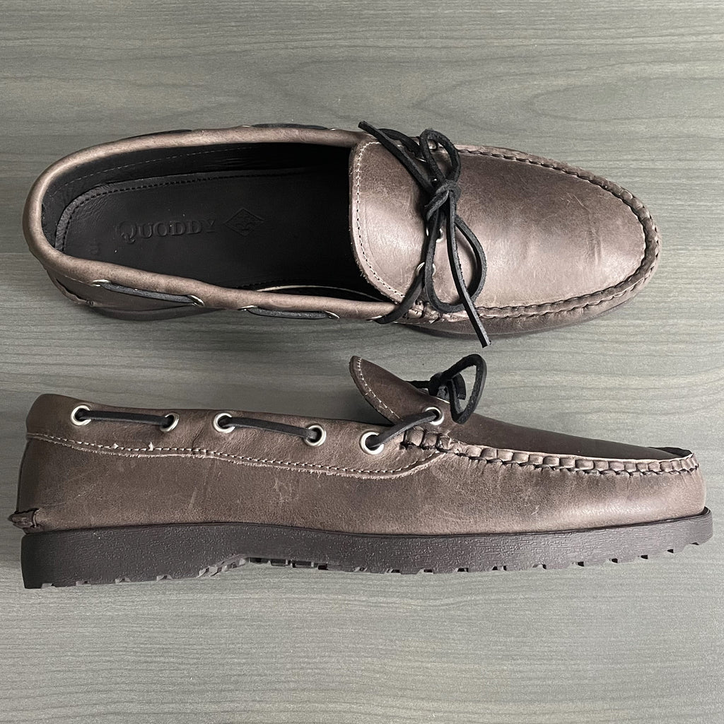 Men’s Canoe Shoe: Brown Pebble