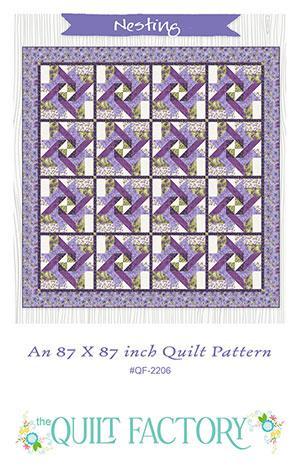Nesting, Quilt Pattern 87x87