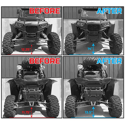 Increased UTV Ride Height