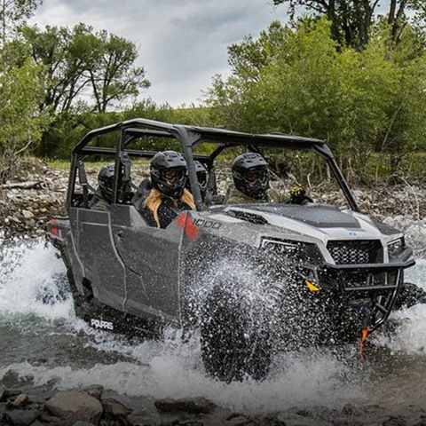 UTV Driving Through Mountains