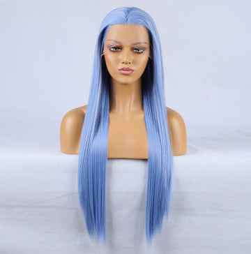 blue lace front wig uk