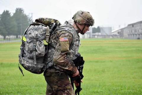 soldier ruck marching