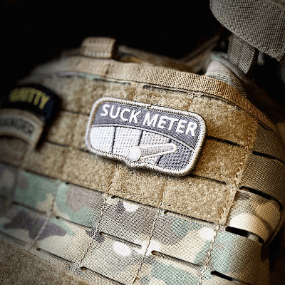 Embrace the Suck Velcro Morale Patch (Highest Quality, Lowest Cost) –  Gritty Soldier Fitness