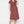 Load image into Gallery viewer, V-Neck  Short Sleeve Lace Up Front Baby Doll Midi Dress
