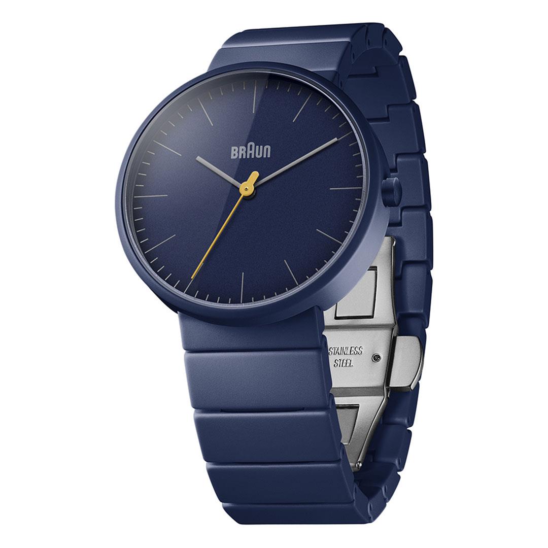 Gastvrijheid Leeg de prullenbak stimuleren Unisex BN0171 Classic Watch - Blue Dial and Blue Ceramic Bracelet – Braun  Clocks