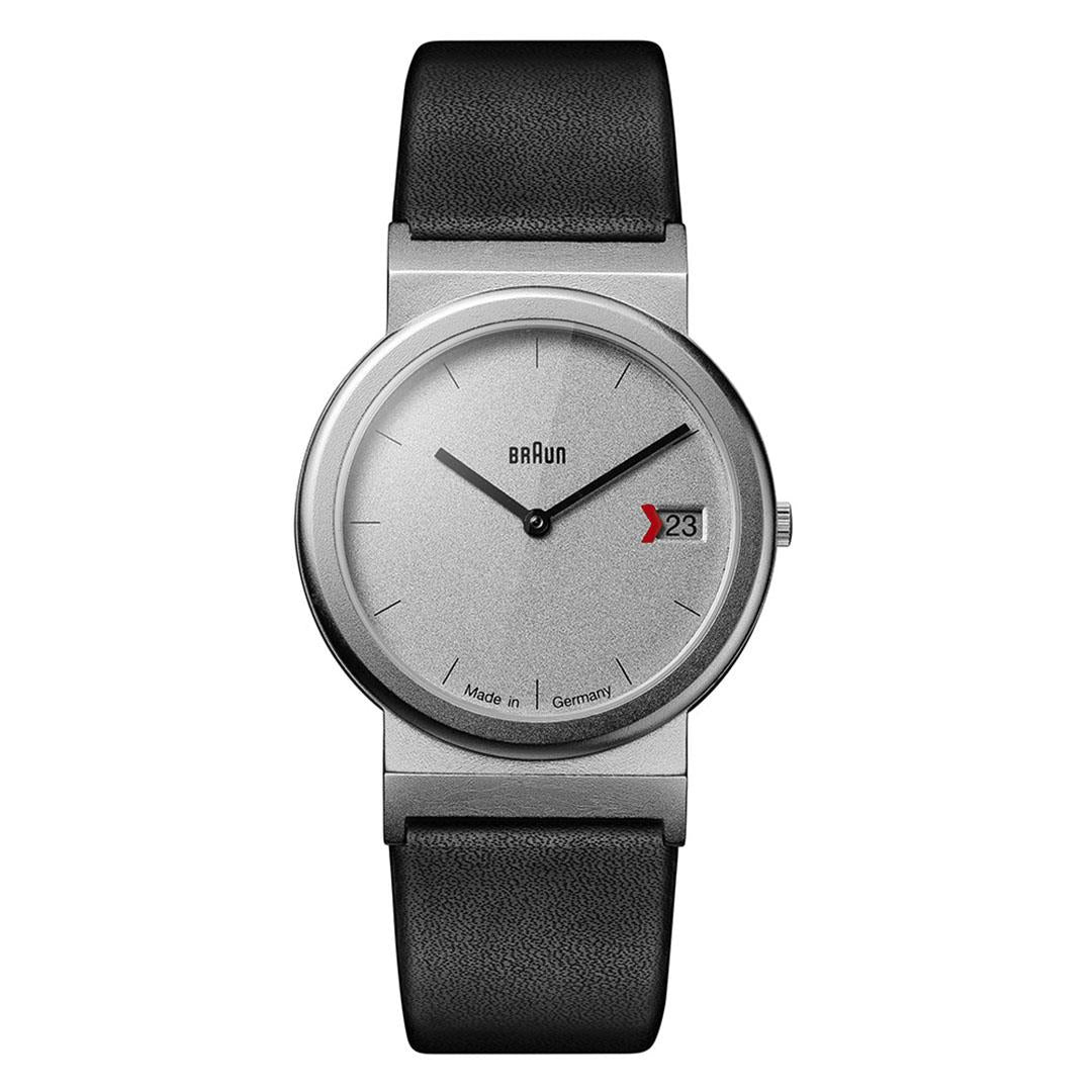 Aw50 Classic Watch With Leather Strap Braun Clocks