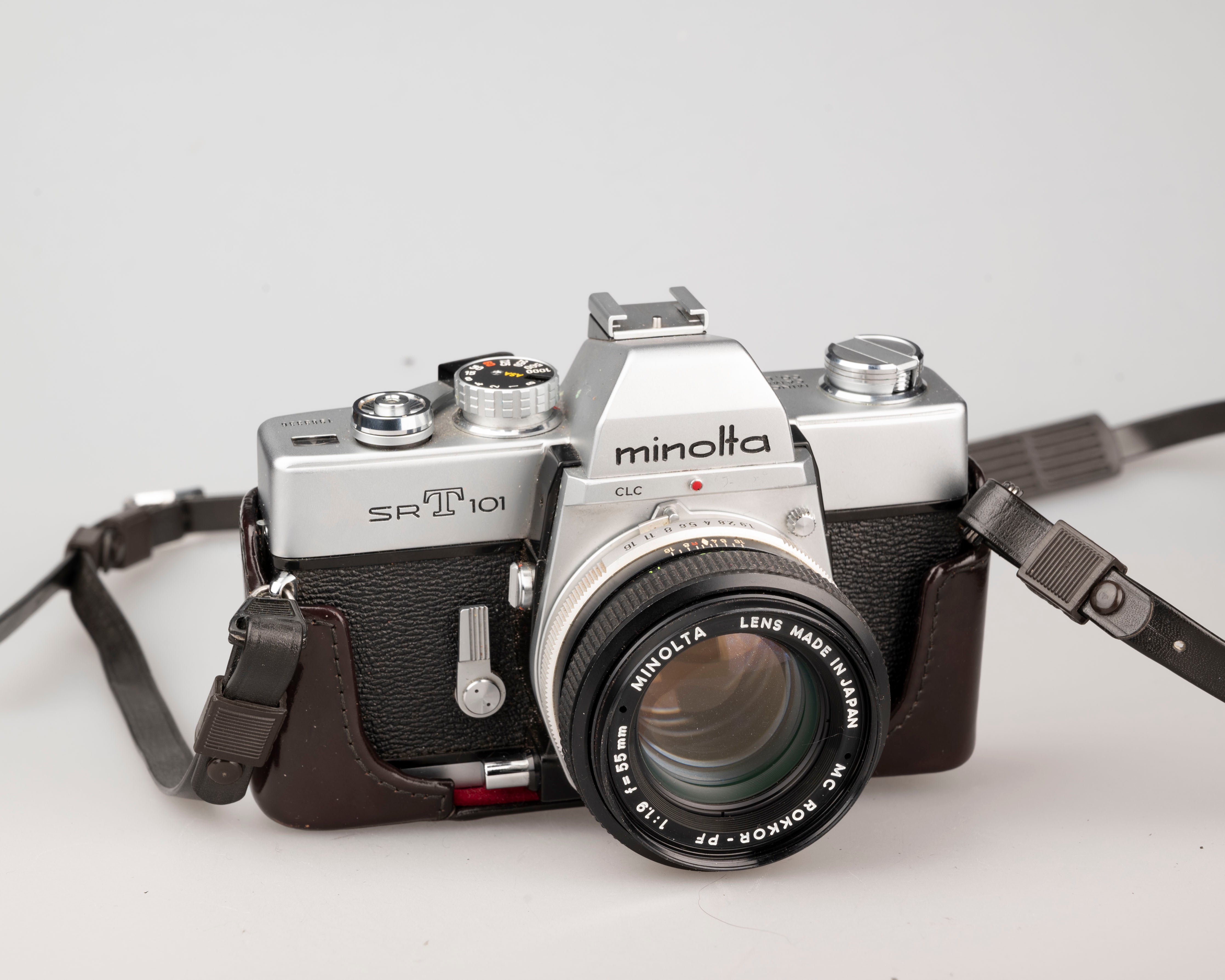 憧れの 良品 Minolta SRT SRT f1.7- 101 101 Film 良品 Film 55mm