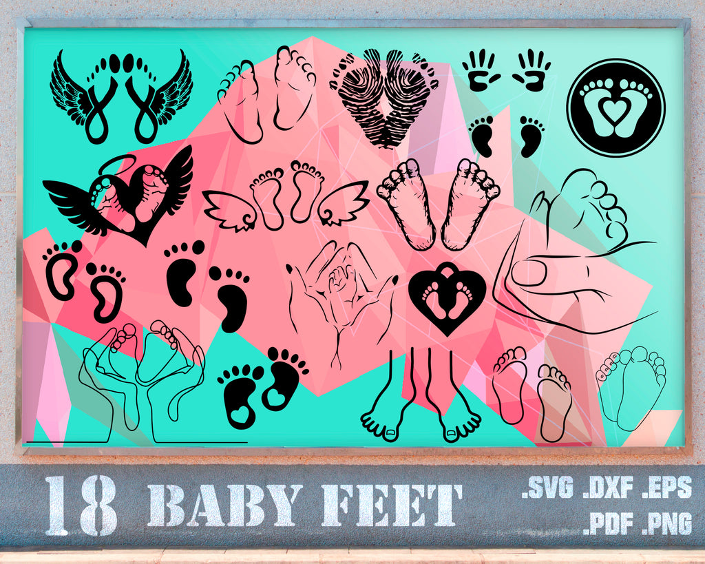 Download Baby Feetprint Svg Baby Foot Print Svg Baby Print Svg Baby Foot Svg Clipartic