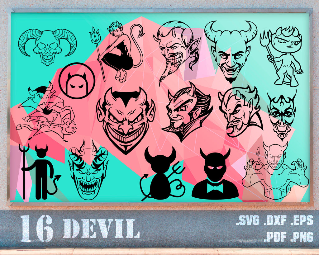 fictional devil clipart