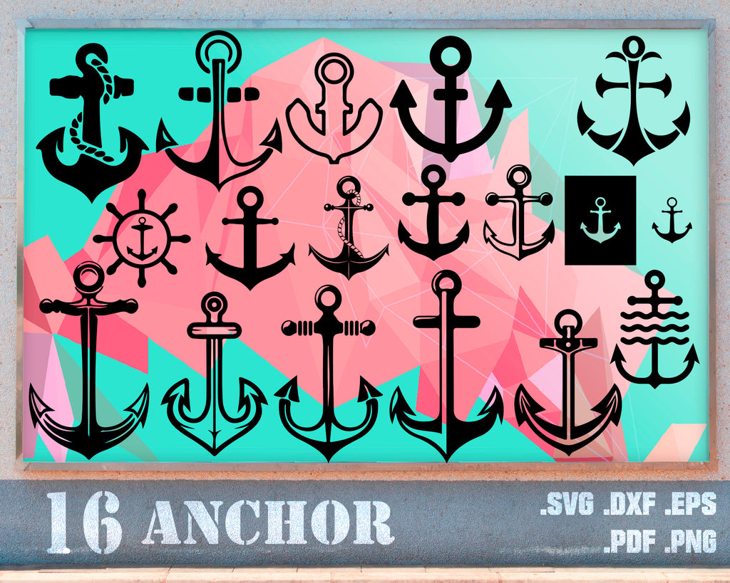 Download Anchor Svg Bundle Anchor Svg Anchor Clipart Anchor Cut Files For Si Clipartic