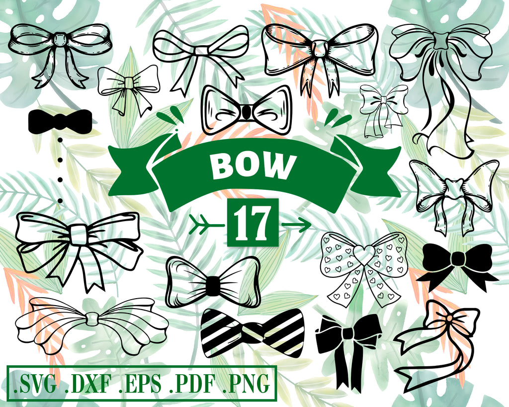 Bow Svg Bow Svg Ribbon Bow Svg Girl Bow Svg Hair Bow Svg Hair Rib Clipartic