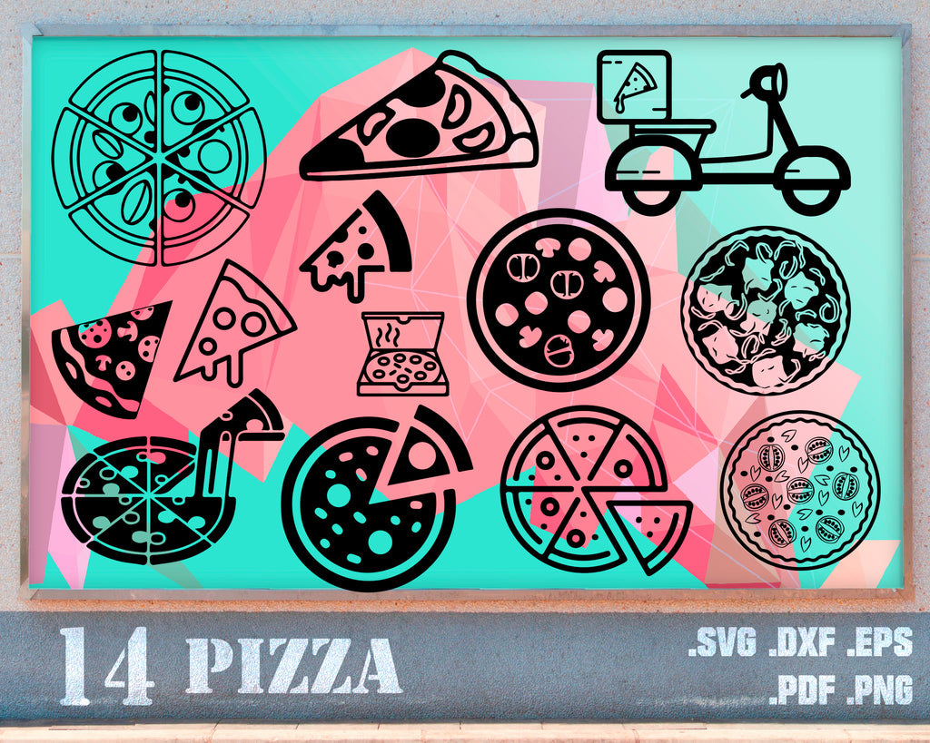 Download Pizza Svg Pizza Pizza Clipart Pizza Cut File Food Svg Pizza Slice Clipartic