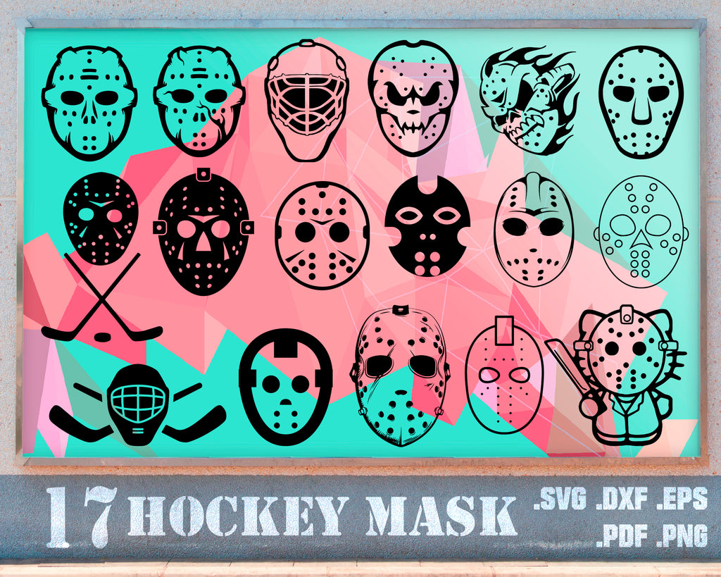 Download Hockey Mask Svg Hockey Svg Bundle Nhl Ice Hockey Girl Svg Hockey M Clipartic