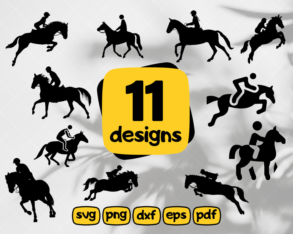 Download Equestrian Svg Equestrian Svg Horse Clipart Cricut Silhouette Cut Clipartic