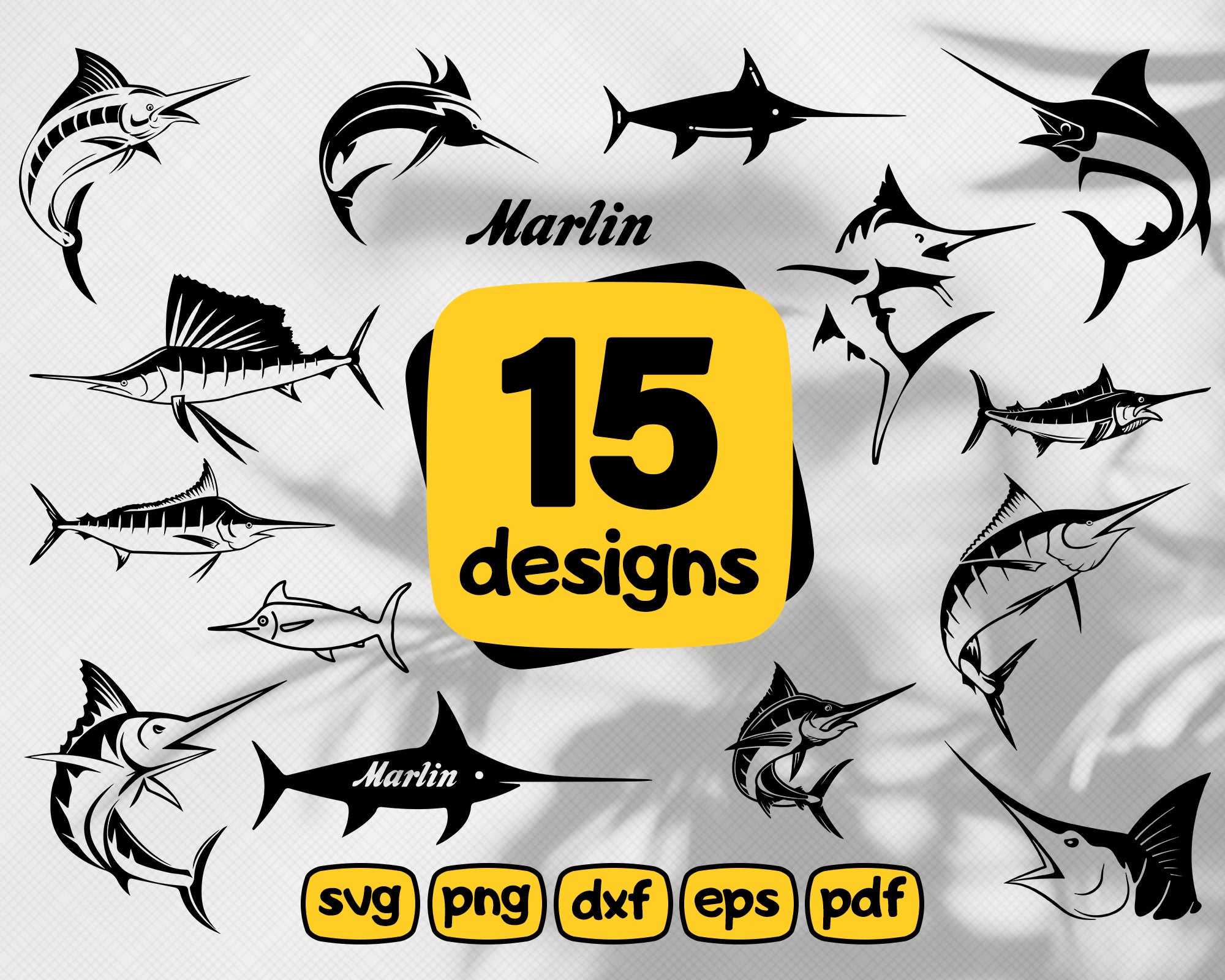 Download Marlin Svg Fish Svg Swordfish Svg Marlin Clipart Marlin Fish Svg Clipartic