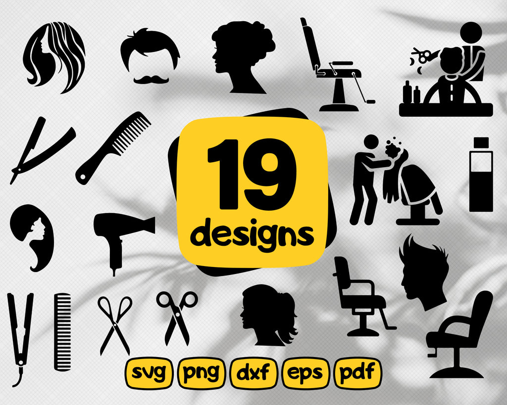 Download Hairdresser Svg Barber Tools Svg Commercial Use Monogram Frames Clipartic