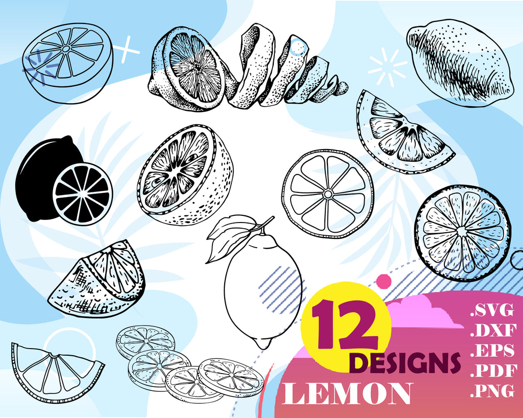 Download Lemon Svg Lemons Svg Bundle Lemon Clipart Lemon Cut File Lemon Clipartic