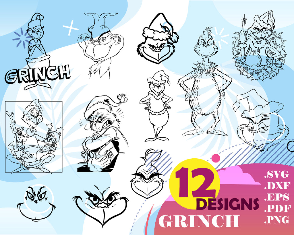 Download Grinch svg, Grinch Face SVG Bundle, Grinch Hand SVG, Grinch svg files - Clipartic