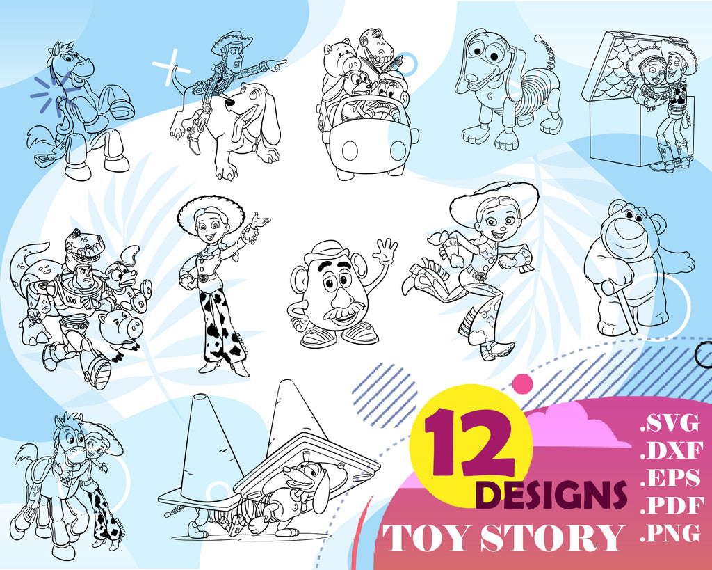 Download Toy Story Svg Toy Story Svg Bundle Toy Story Clipart Woody Svg And Clipartic