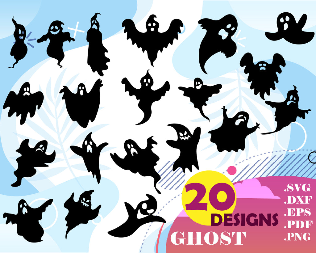 Download Ghost Svg Halloween Svg Ghost Bundle Ghost Svg Ghost Cricut Ghost Cli Clipartic