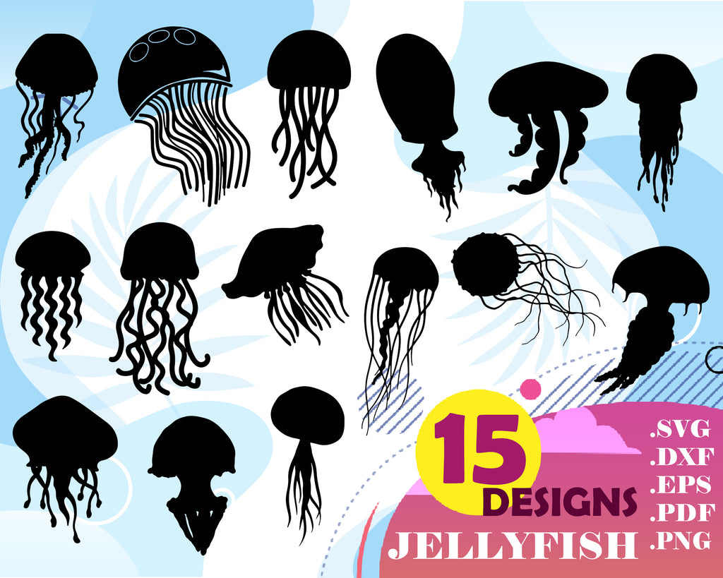 Download Jellyfish Svg Ellyfish Svg Bundle Jellyfish Cricut Jellyfish Silh Clipartic