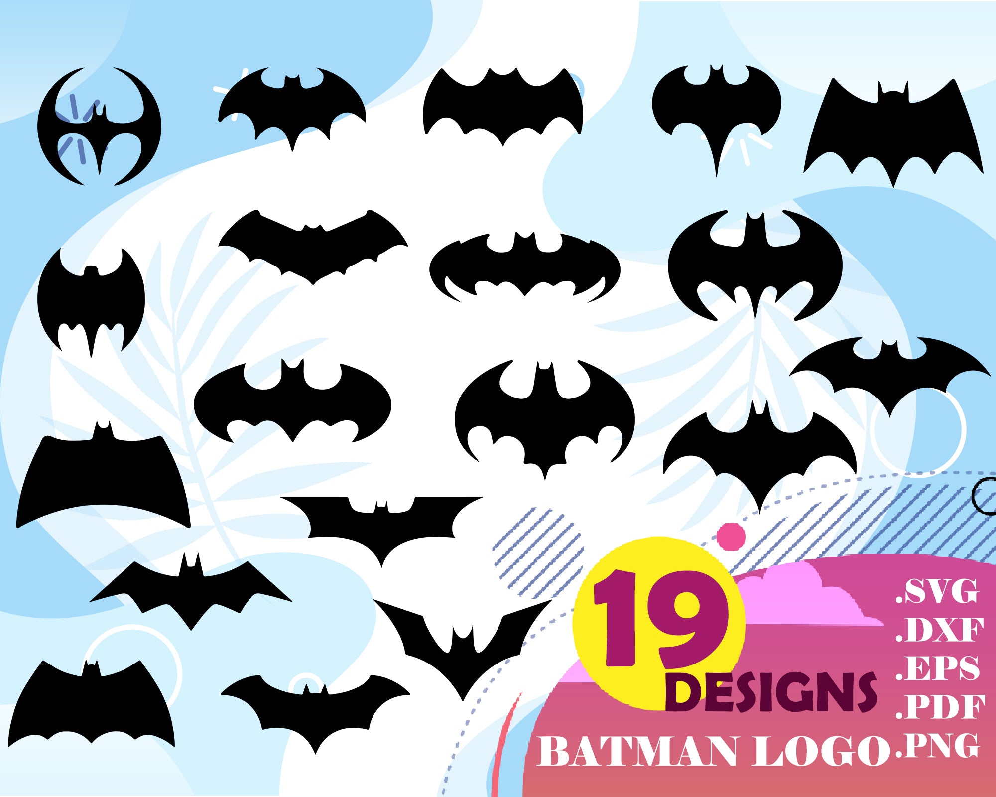 Download Batman Logo Svg Batman Svg Dxf Png Instant Download Batman Logo Sv Clipartic