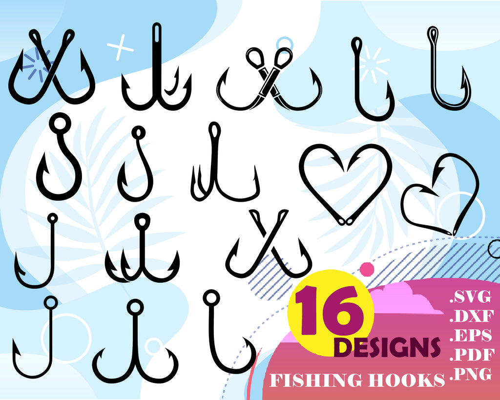 Free Free Fishing Hook Svg 546 SVG PNG EPS DXF File