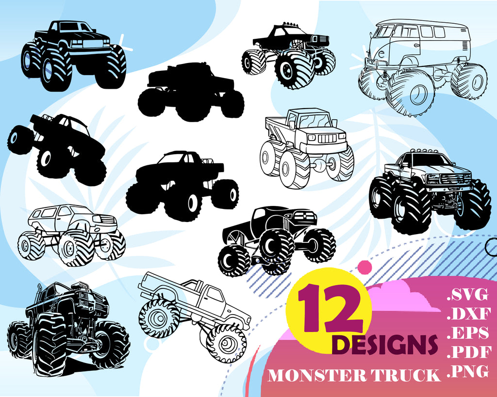 Free Free 130 Monster Truck Svg SVG PNG EPS DXF File